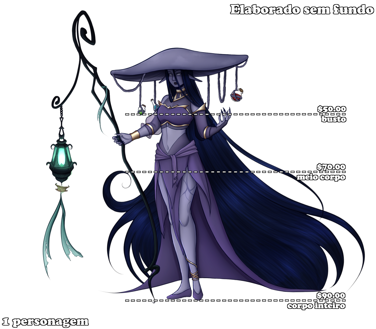 Personagem adicional +70%